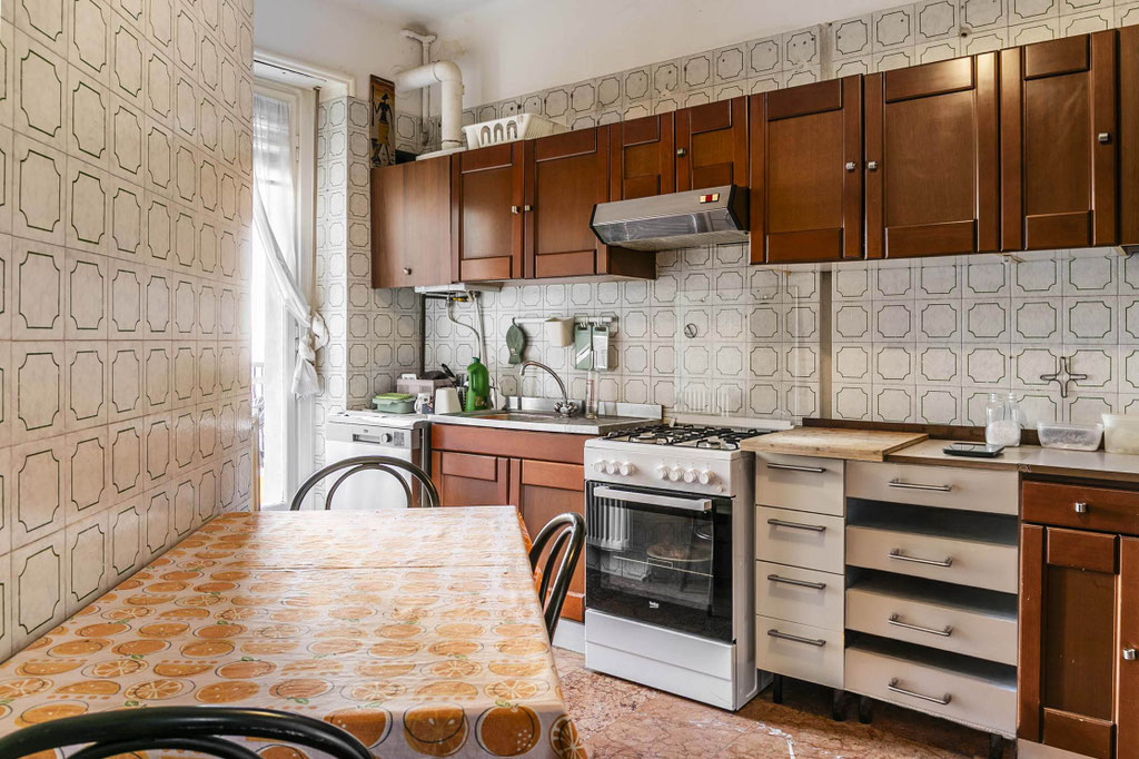 Milano (P.le Siena/Gambara) Quadrilocale con balconi