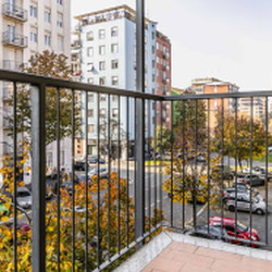 Milano (P.le Siena/Gambara) Quadrilocale con balconi