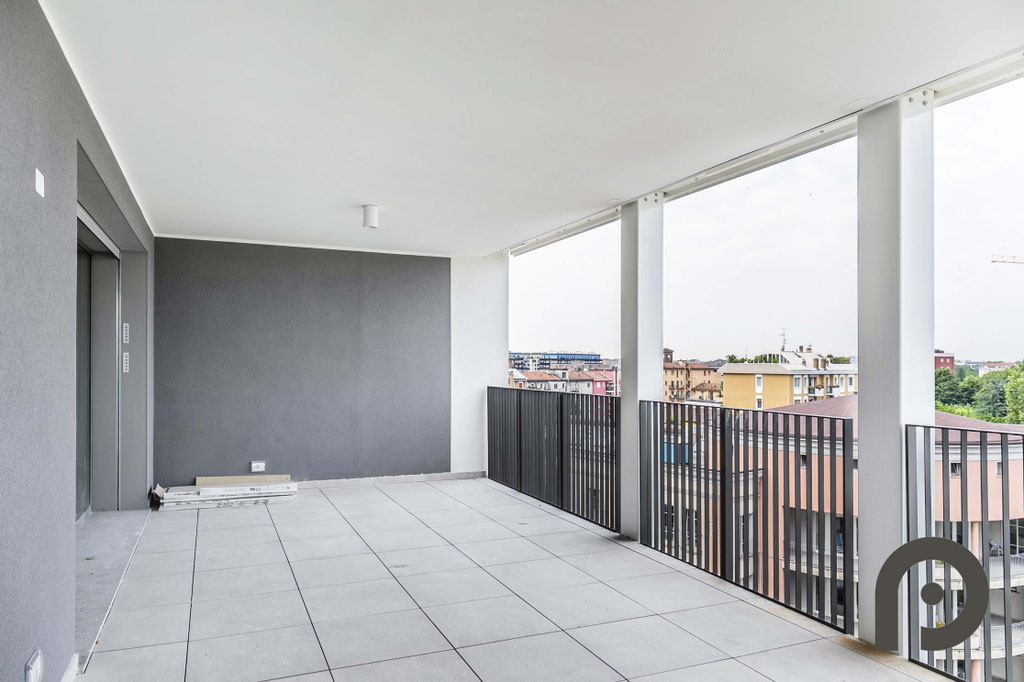 Milano (Lambrate) splendido trilocale in fase di ultimazione con ampio terrazzo