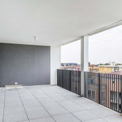 Milano (Lambrate) splendido trilocale in fase di ultimazione con ampio terrazzo